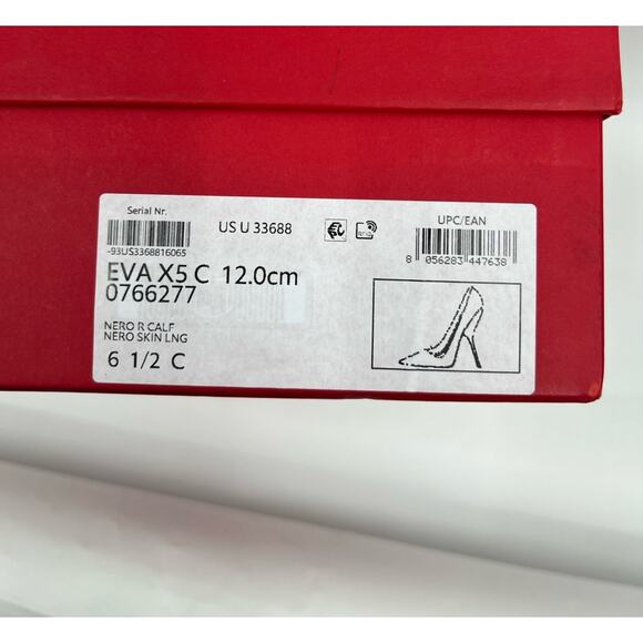 Ferragamo Eva Pump Nero Croc - Picture 3 of 11